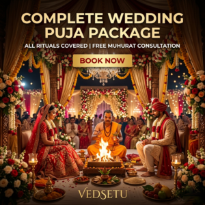 Complete Wedding Puja Package (All Rituals) with FREE Muhurat | Book Pandit Online – VedSetu