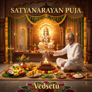 Satyanarayan Katha Puja Booking at Home with Pandit – Vedsetu